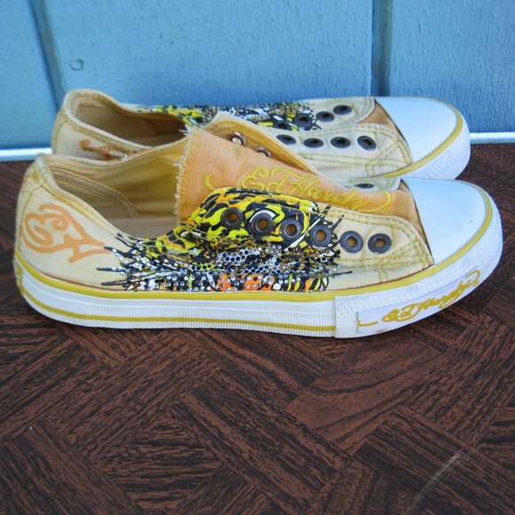 ED Hardy Shoes Size 5 - Picture 1 of 3